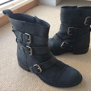 Madewell Italian leather moto / biker boots 7.5